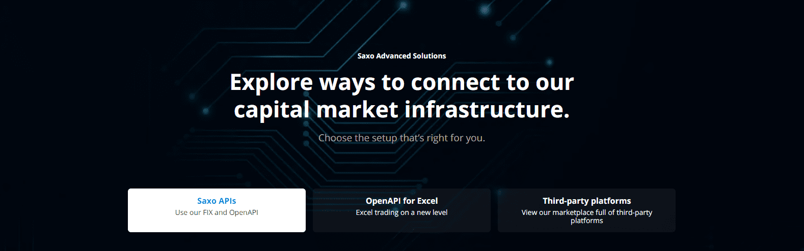 Saxo Bank Trading Platforms Saxo Bank Trading Platforms